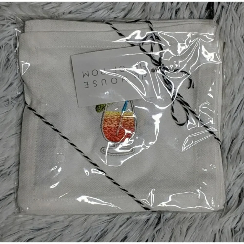 House of Pom Emoji Cocktail Napkins - NIP